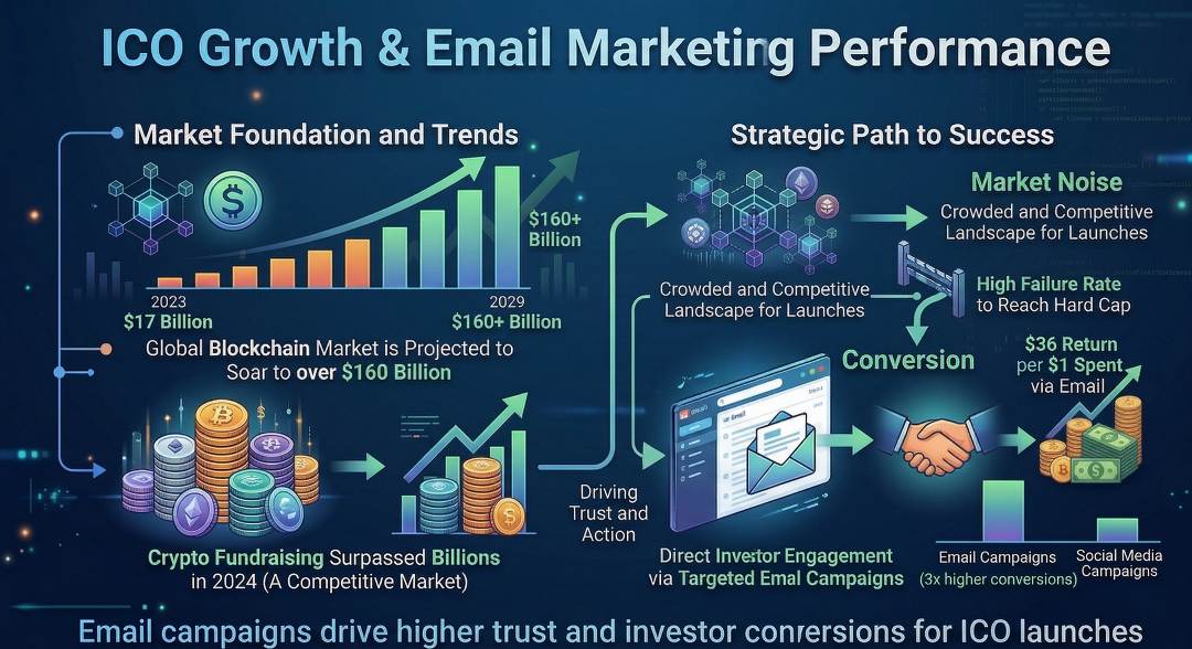 Email Campaign Blueprints for a Successful ICO Launch
