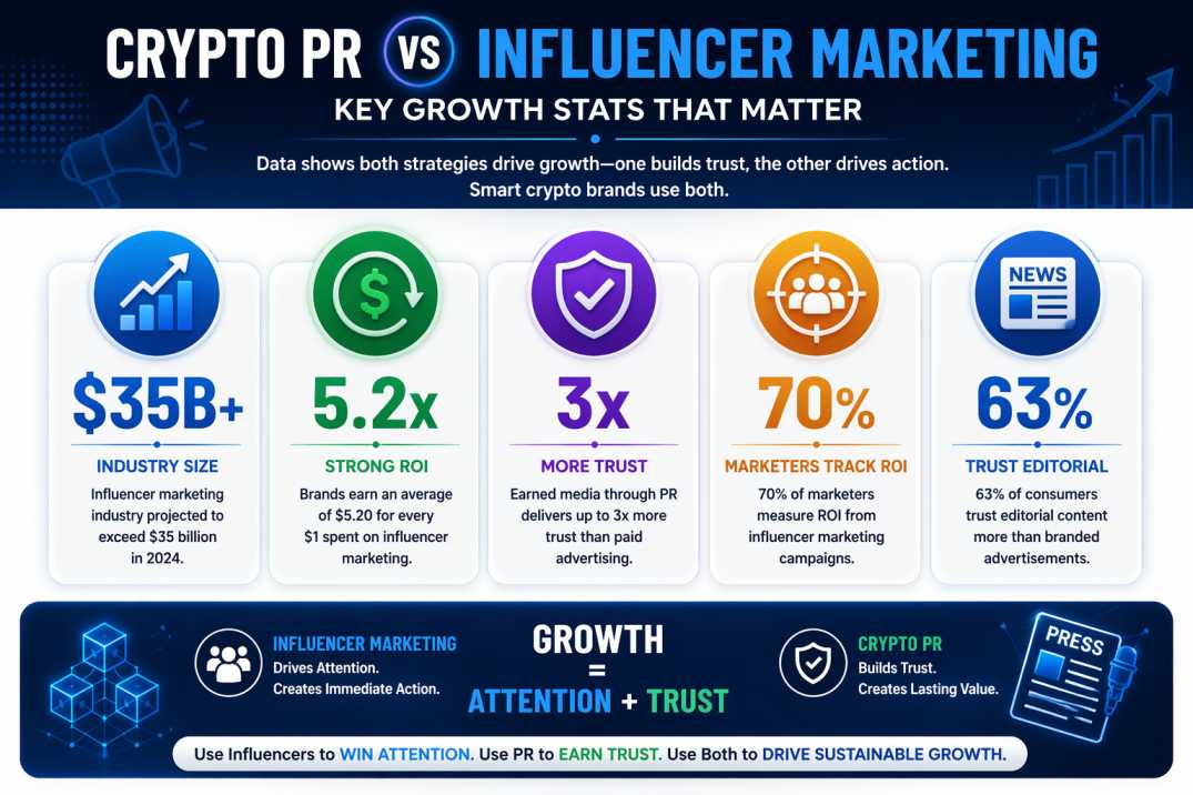 Crypto pr vs crypto influencer stat