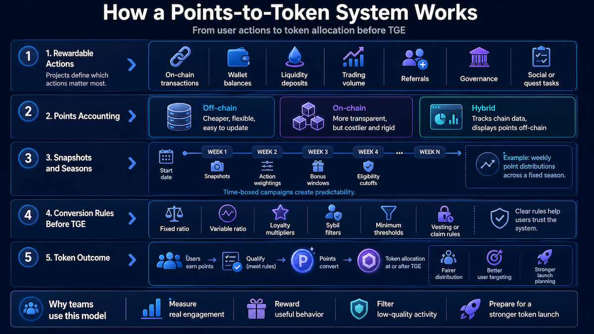 How a Points-to-Token System Works