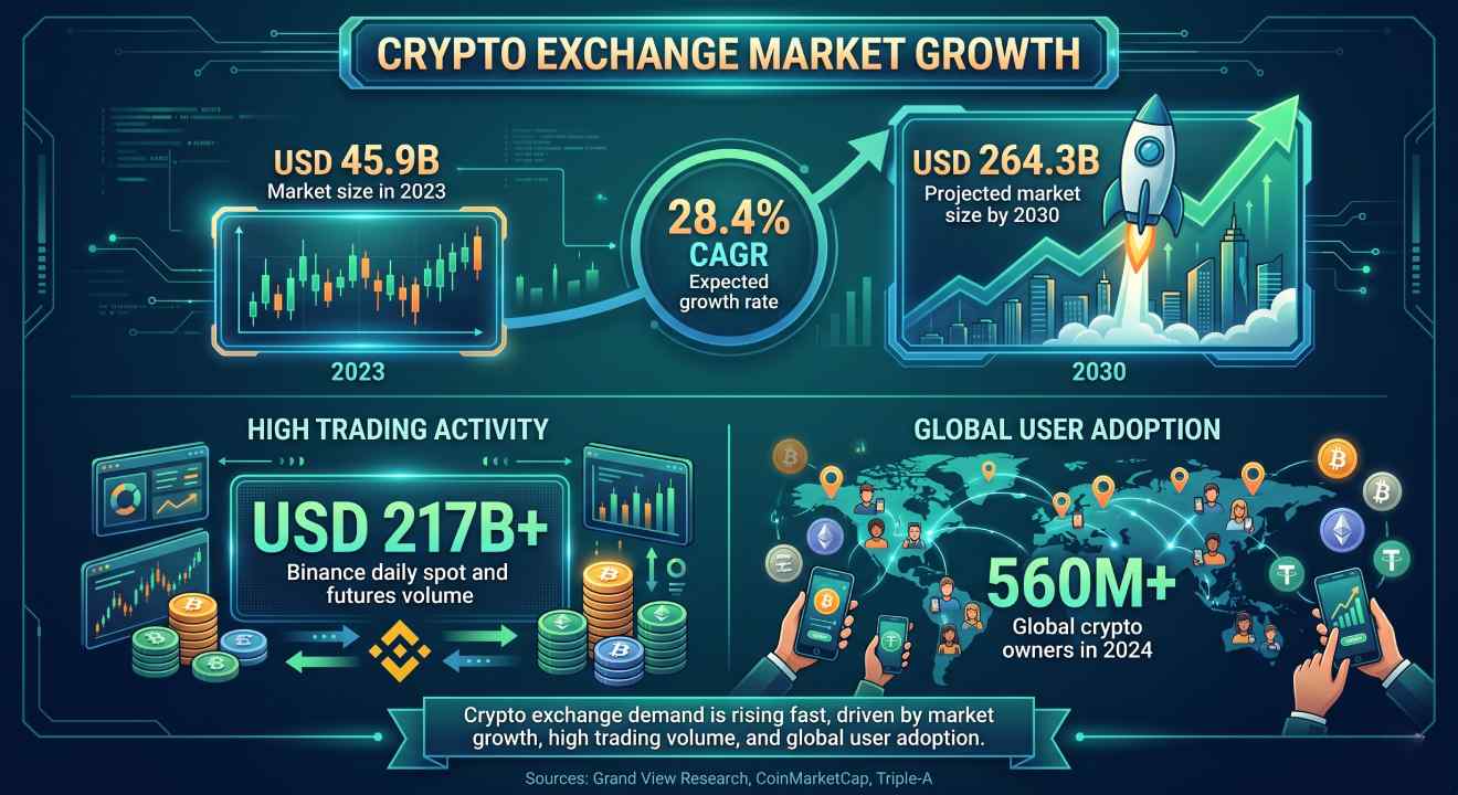 crypto exchange development