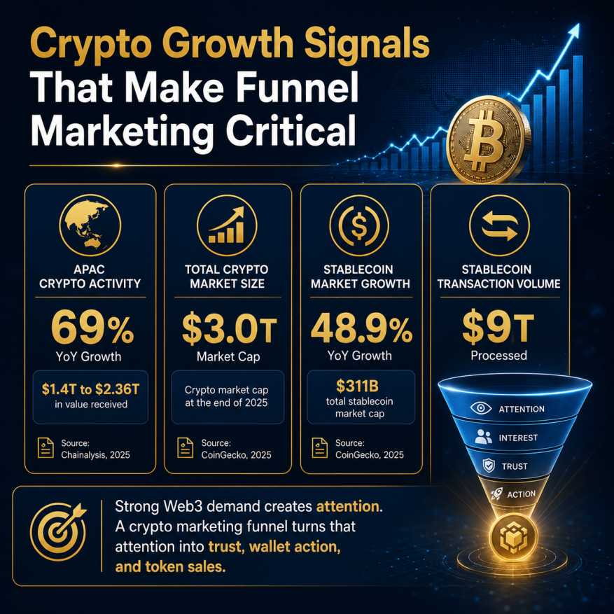 Crypto Growth Signals Funnel