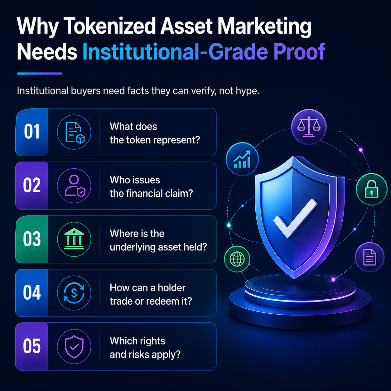 Why Tokenized Asset Marketing Needs Institutional-Grade Proof