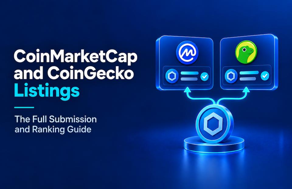 CoinMarketCap and CoinGecko Listings