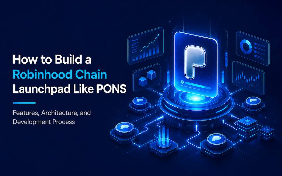 How to Build a Robinhood Chain Launchpad Like PONS