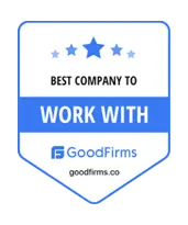Awarded by GoodFirms as Best Company to Work With
