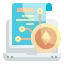 Custom smart contract development icon