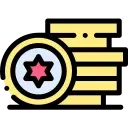 Crypto token development icon