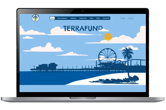 TerraFund ICO fundraising platform interface